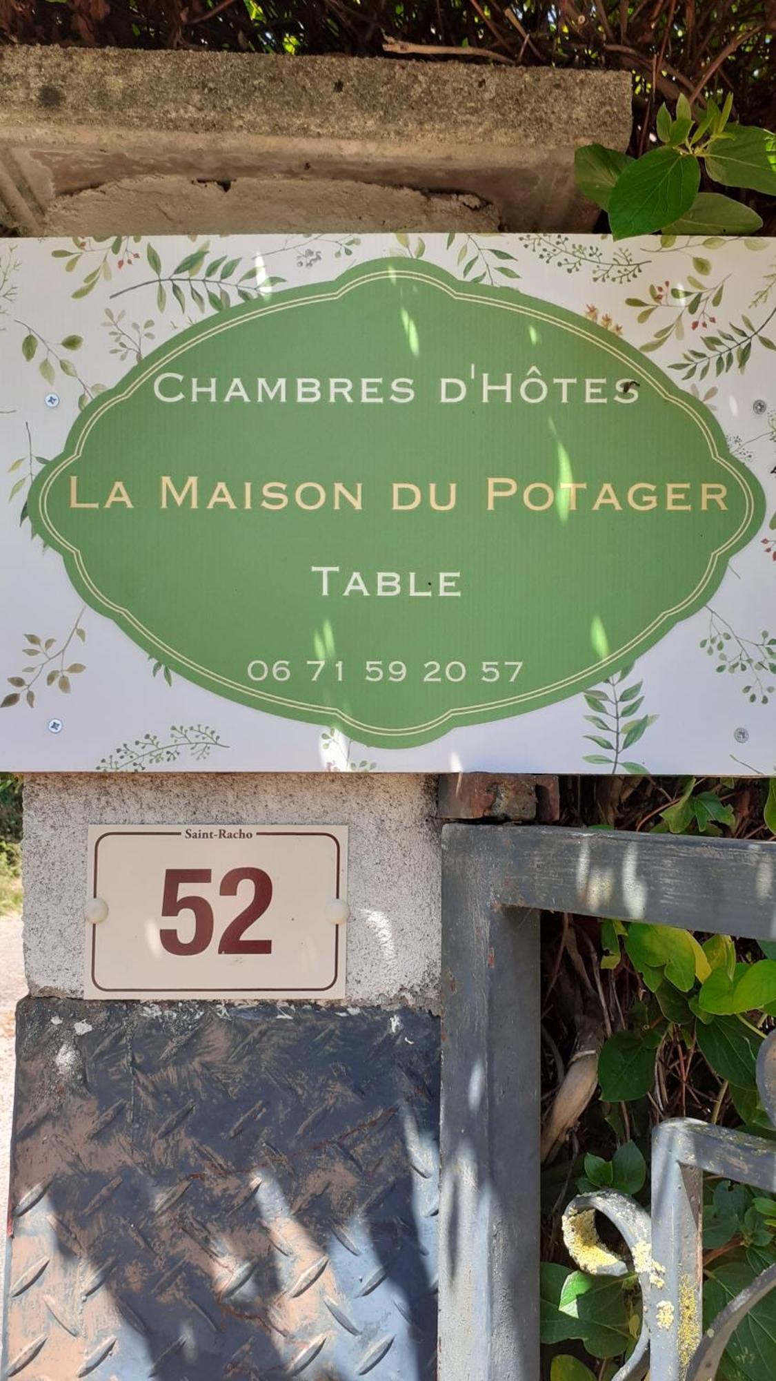 La Maison Du Potager Saint-Racho Екстериор снимка